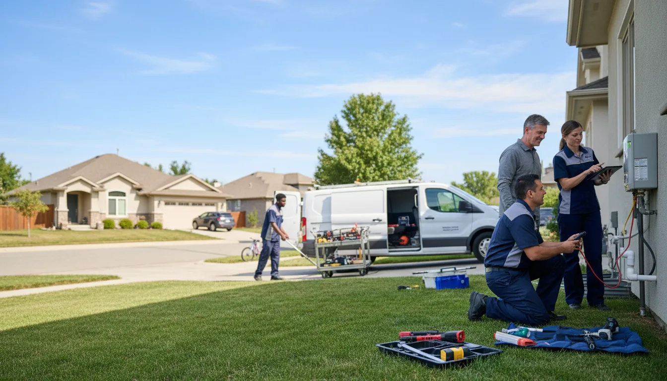 Tankless water heater service in Calipatria, CA